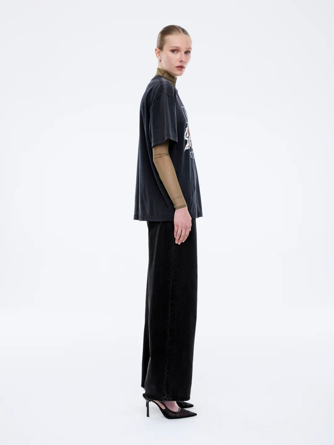Ena Pelly - Jessie Oversized Tee - Tigers Eye - Image 3