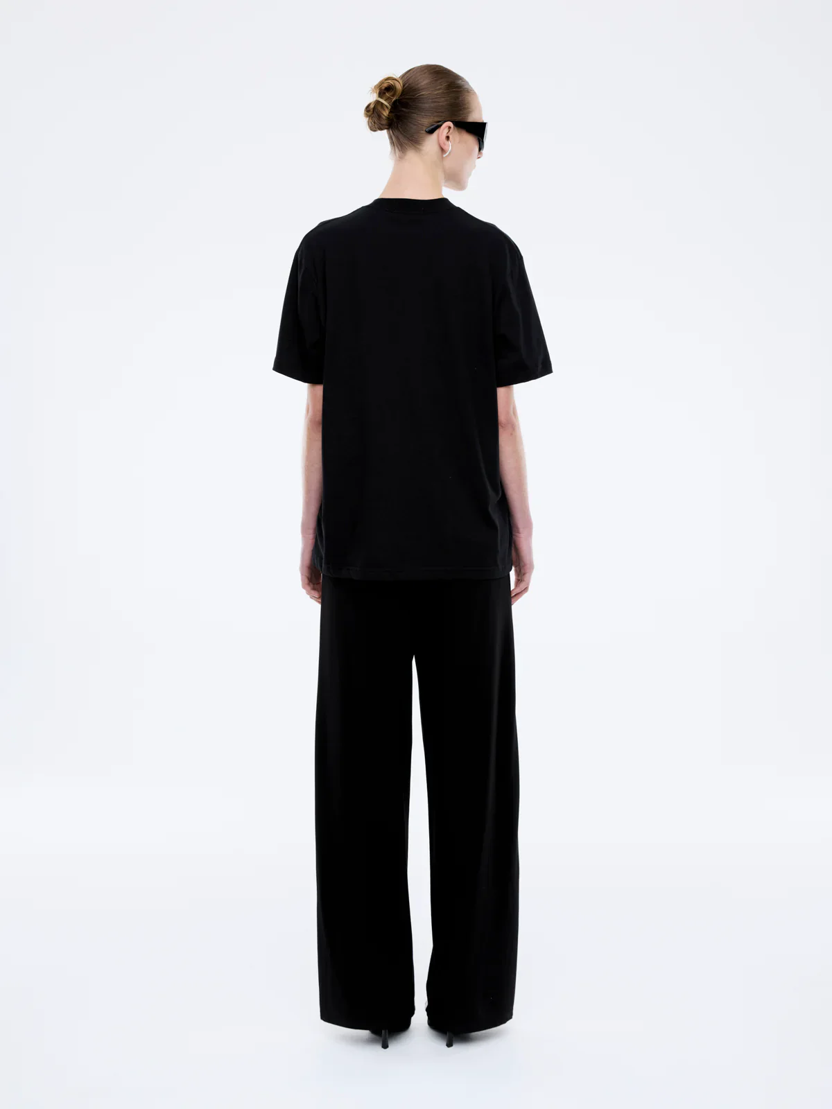 Ena Pelly - Lexi Monogram Tee - Black - Image 2