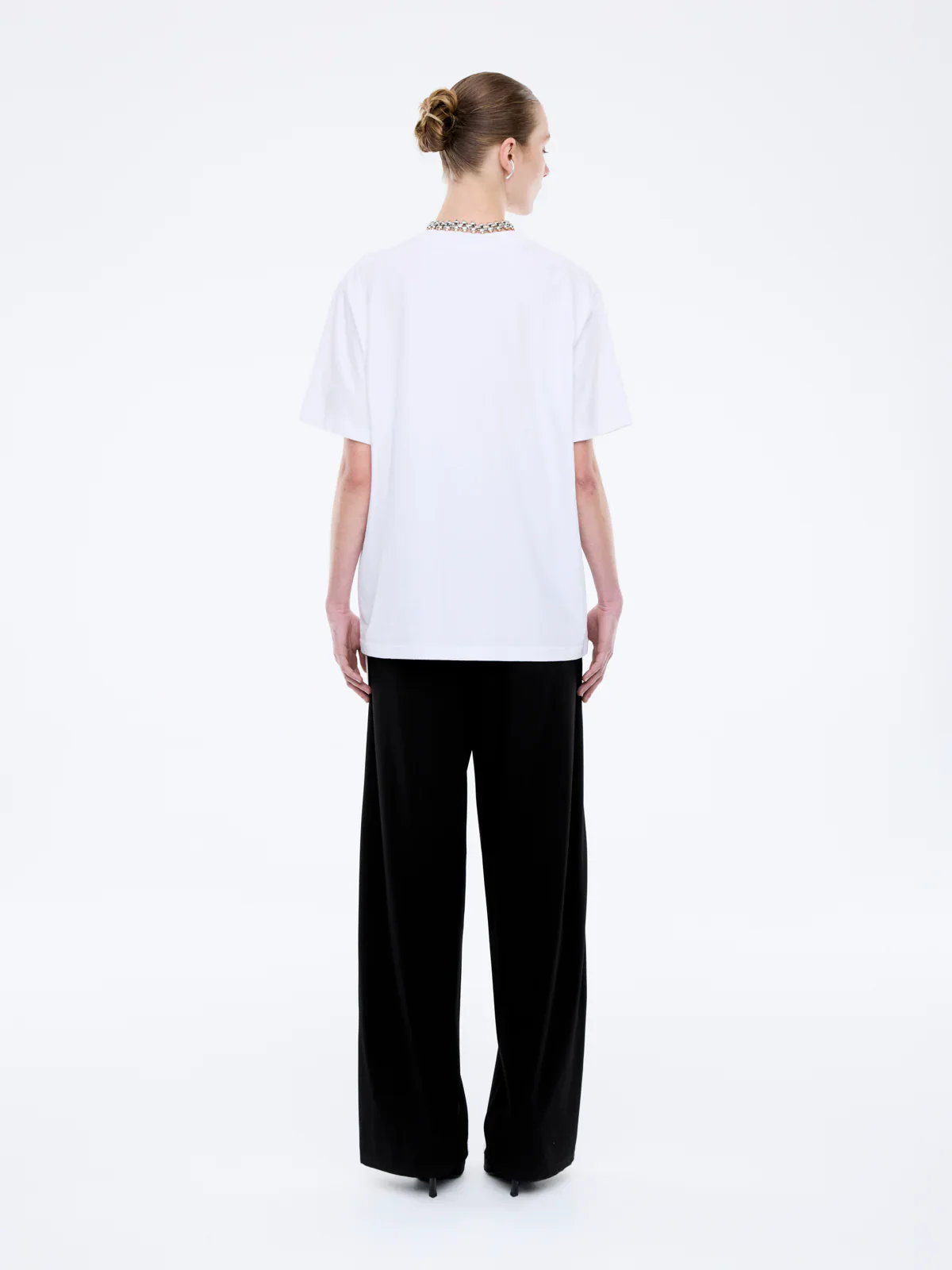 Ena Pelly - Lexi Monogram Tee - White - Image 2