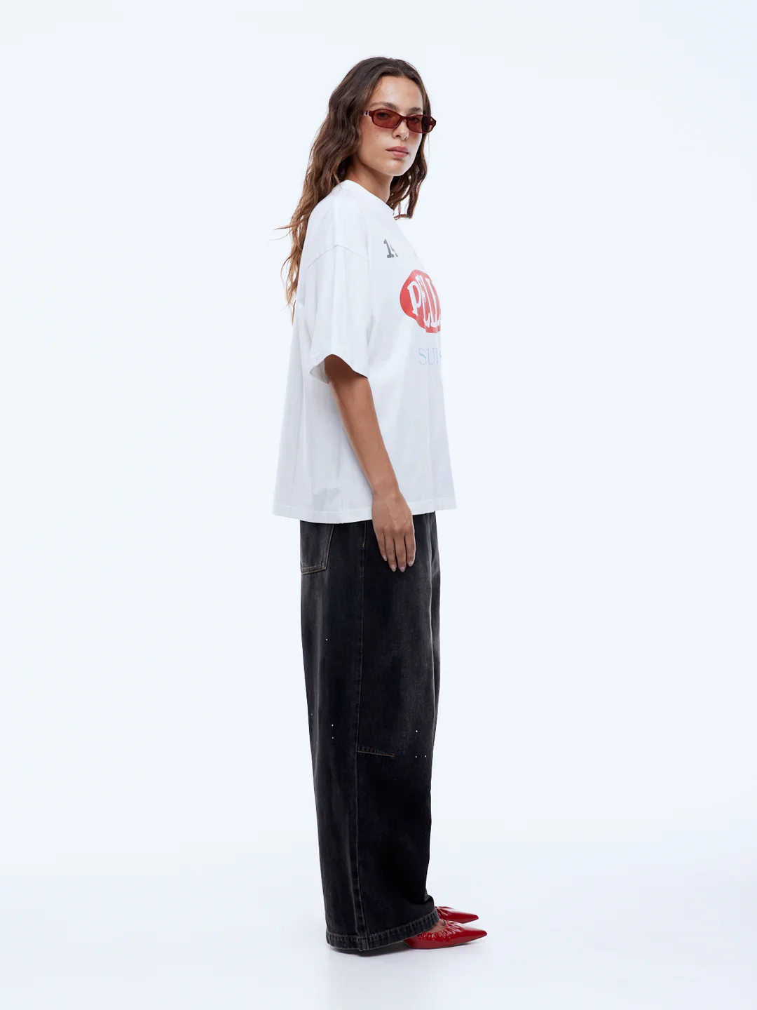 Ena Pelly - PELLY SPORT TEE - VINTAGE WHITE - Image 3