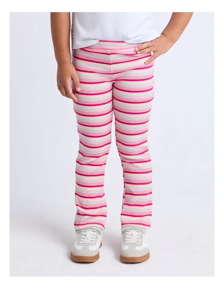 Eve Girl - Annie Rib Flare - Pink - Kids Size 3-7