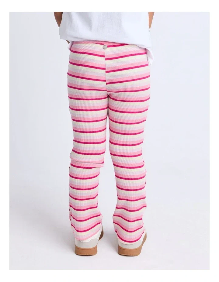 Eve Girl - Annie Rib Flare - Pink - Kids Size 3-7 - Image 3