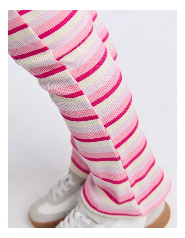 Eve Girl - Annie Rib Flare - Pink - Kids Size 3-7 - Image 4