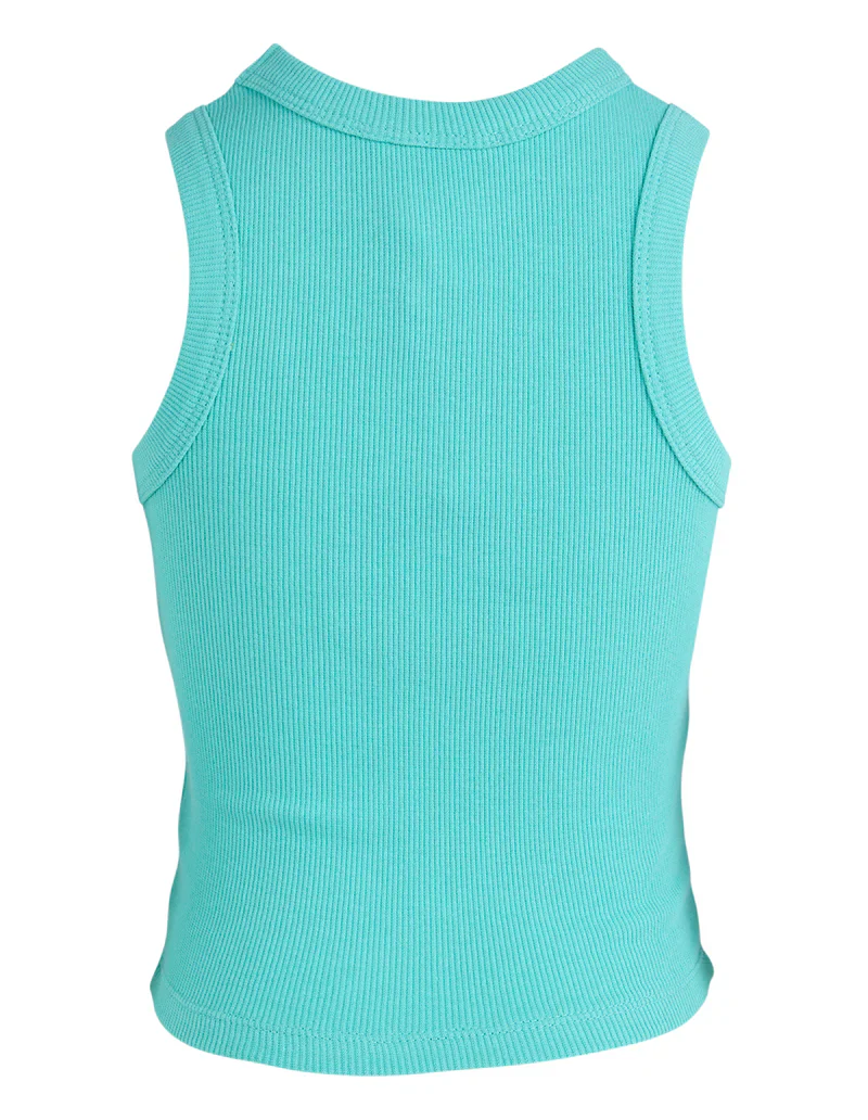Eve Girl - Aths Rib Tank - Teal - Kids Size 8-14 - Image 4