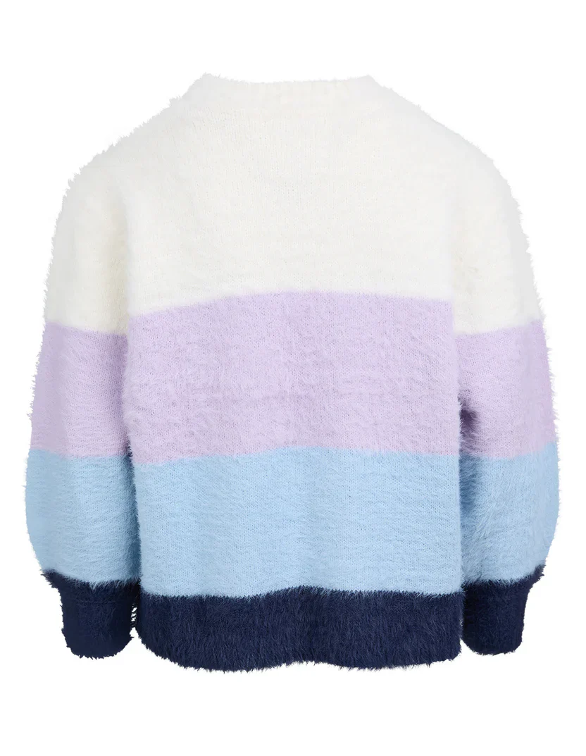 Eve Girl - Hariette Knit Jumper - Blue - Kids Size 8-16 - Image 3