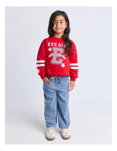 Eve Girl - Lola Denim Jean - Mid - Kids Size 3-7 - Image 3