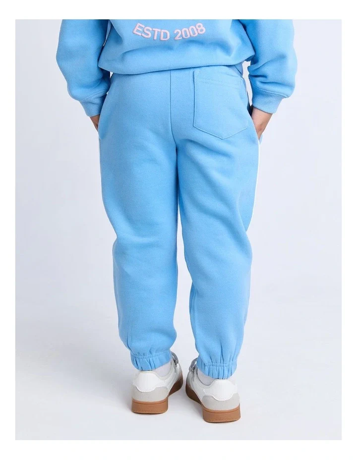 Eve Girl - Sports Club Trackpant - Blue - Kids Size 3-7 - Image 2