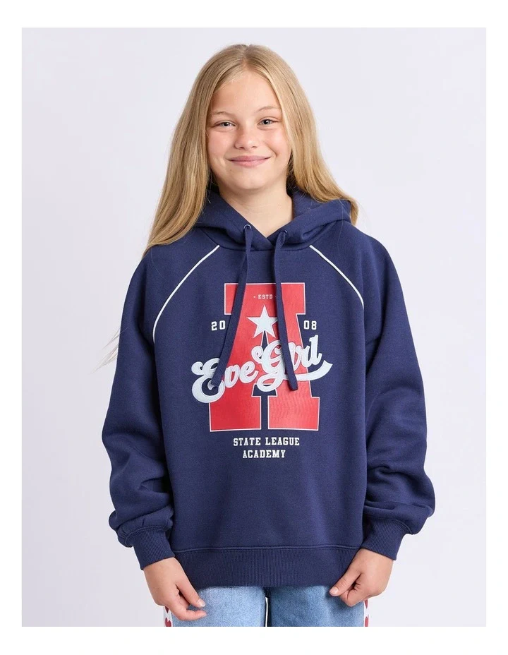 Eve Girl - State League Hoodie - Navy - Kids Size 8-16 - Image 2