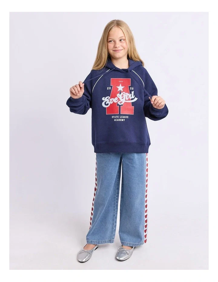 Eve Girl - State League Hoodie - Navy - Kids Size 8-16 - Image 3