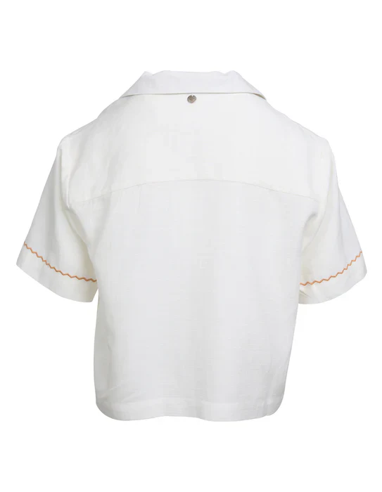 Eve Girl - Sunrays Shirt - Vintage White - Kids Size 8-14 - Image 2