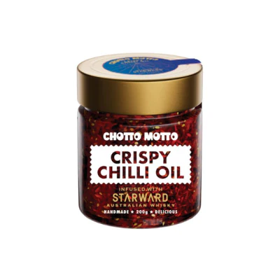 Fancy Hanks - Chotto Motto Crispy Chilli Oil x Starward
