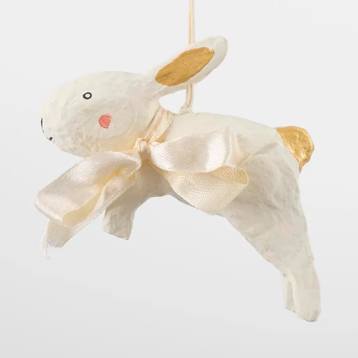 Florabelle - Mache Bunny Tree Decoration - Image 2