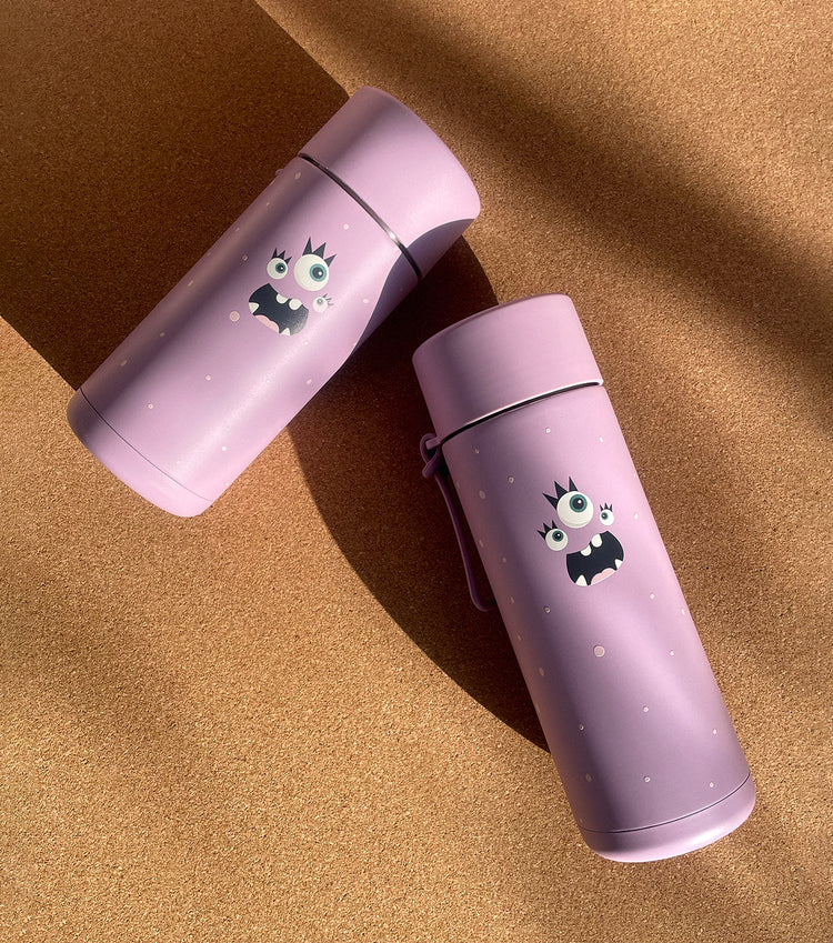 Frank Green - Franksters - Flick 20oz Reusable Bottle with Flip Lid - Lilac Haze - Image 3