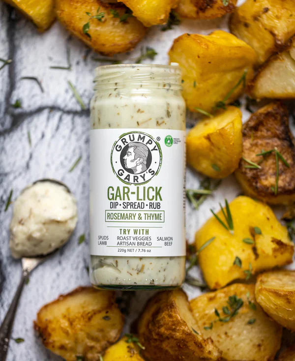 Grumpy Gary's - Gar-Lick Dip Rosemary & Thyme - 220g