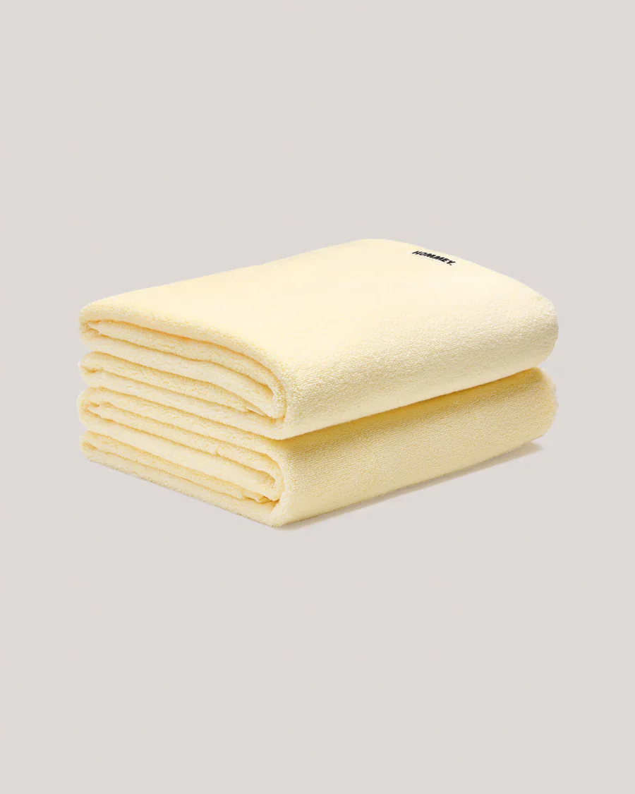 Hommey - Bath Towel - Custard - Image 2