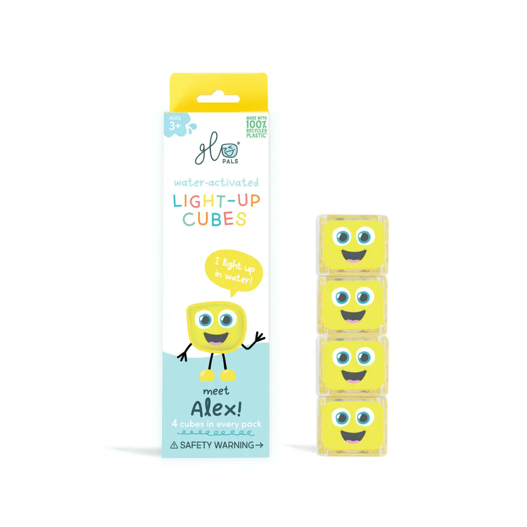 Jellystone Designs - Glo Pal Cube Alex (Yellow)