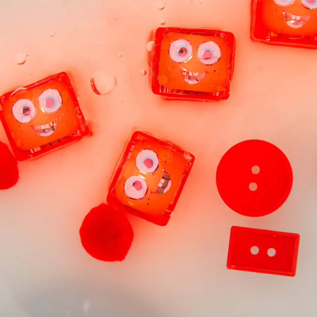 Jellystone Designs - Glo Pal Cube Sammy (Red) - Image 2