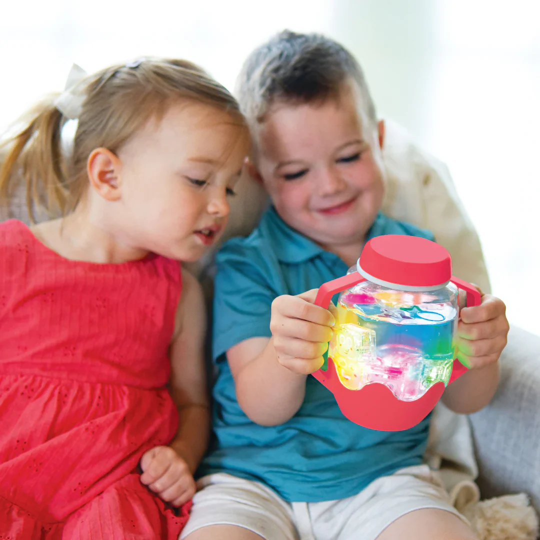 Jellystone Designs - Glo Pal Sensory Play Jar Pink - Image 5