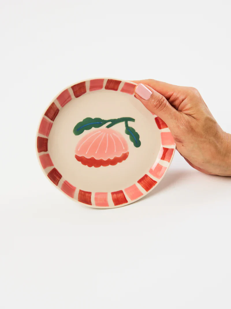 Jones & Co - BLOOMIE PINK FLOWER DISH