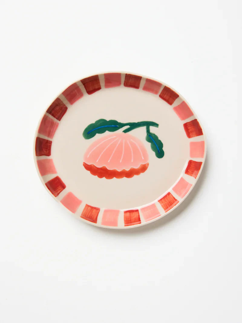Jones & Co - BLOOMIE PINK FLOWER DISH - Image 2