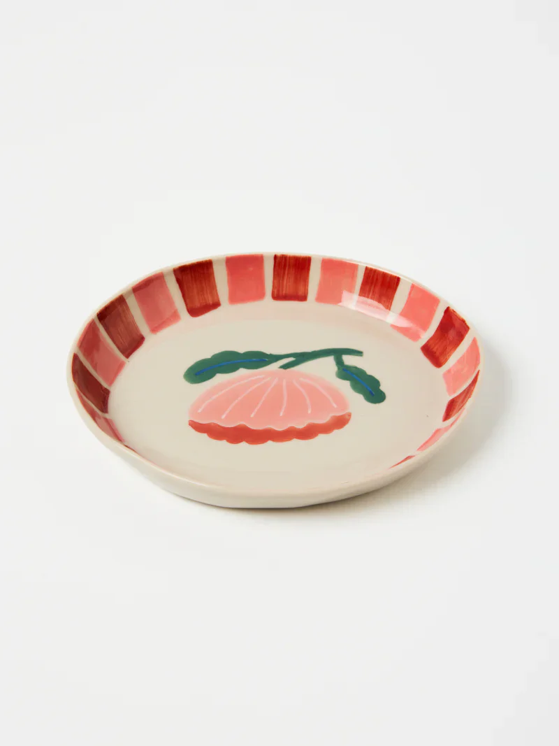 Jones & Co - BLOOMIE PINK FLOWER DISH - Image 3