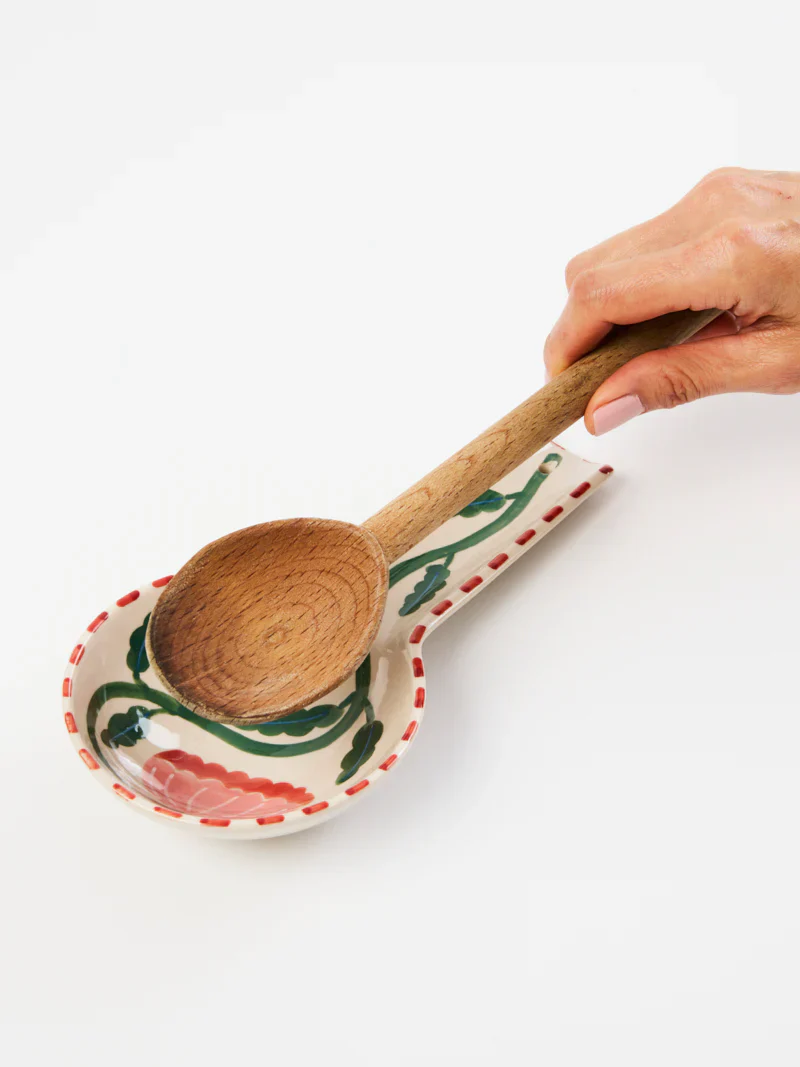 Jones & Co - BLOOMIE PINK FLOWER SPOON REST - Image 2