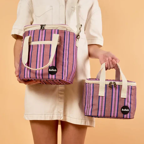 Kollab - Lunch Bag - Mulberry Lines - Image 3