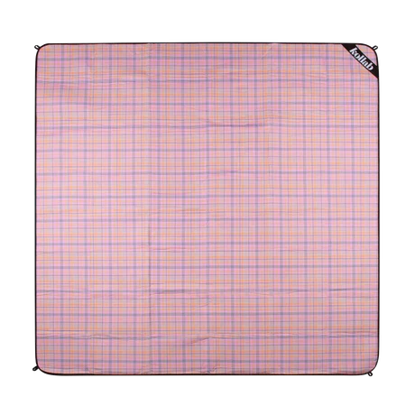 Kollab - Picnic Mat - Pink Blanket Check - Image 3