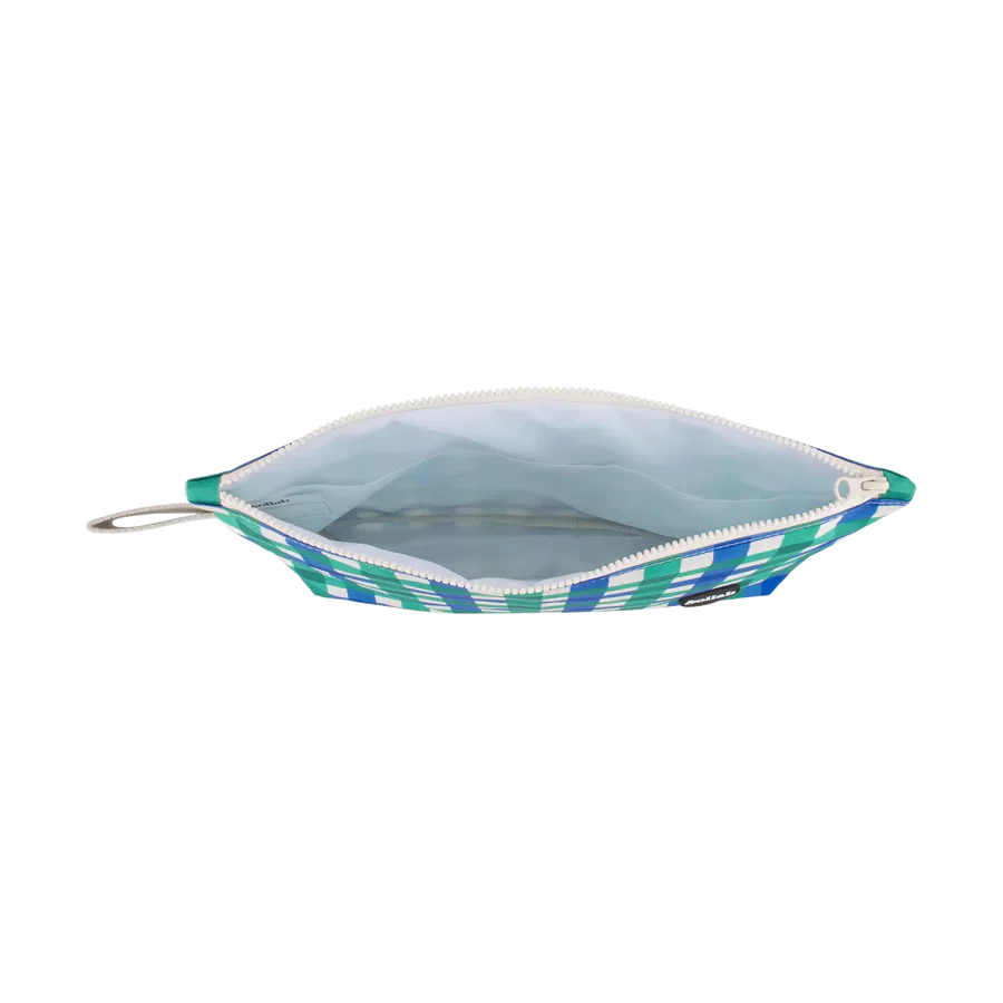 Kollab - Wet Bag - Green Blue Check - Image 2