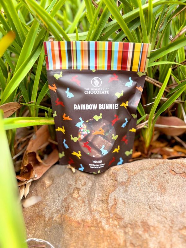 Ministry of Chocolate - Rainbow Bunnies 100g - Image 2