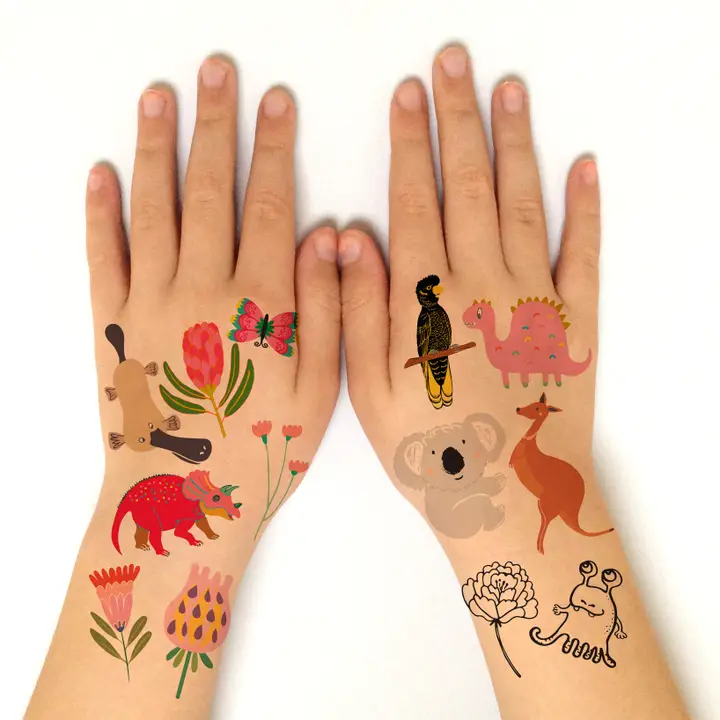 Missy Minzy - Dinosaur 2 Temporary Tattoos - Image 2