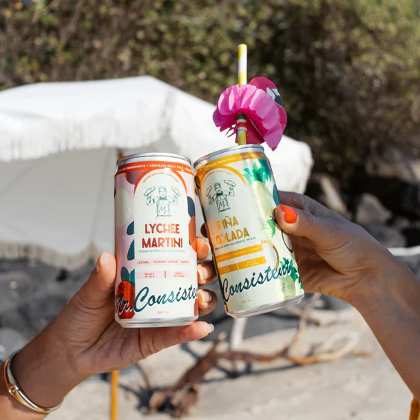Mr Consistent - LOCAL PICK UP ONLY - PINA COLADA COCKTAIL CANS 4 Pack - Image 2