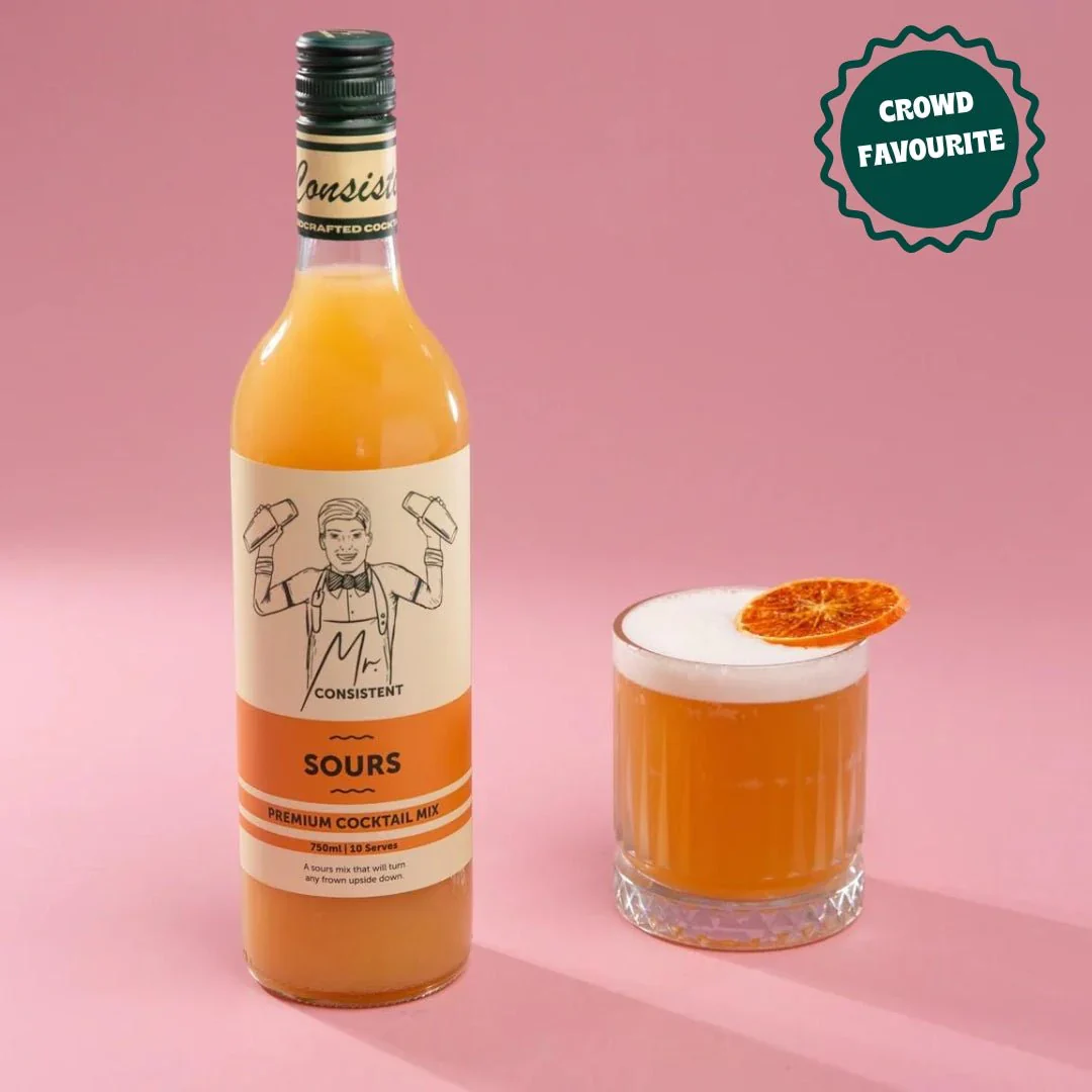 Mr Consistent - LOCAL PICK UP ONLY - SOURS COCKTAIL MIXER - 10 SERVES