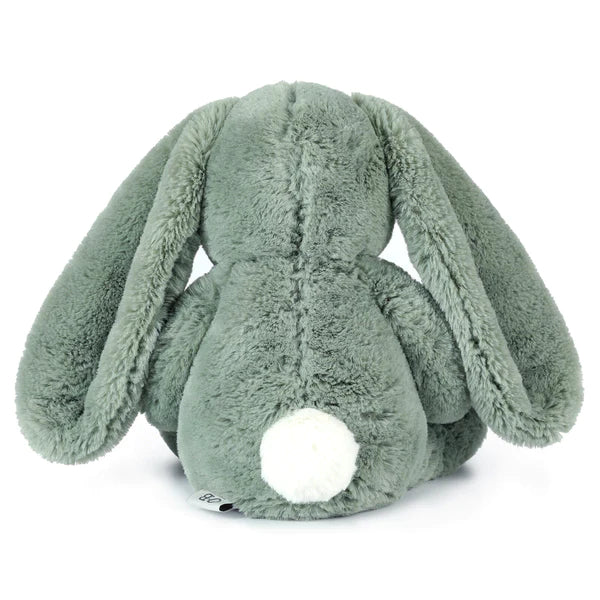 OB Designs - Beau Bunny Sage Green Soft Toy 13.5"/34cm - Image 3