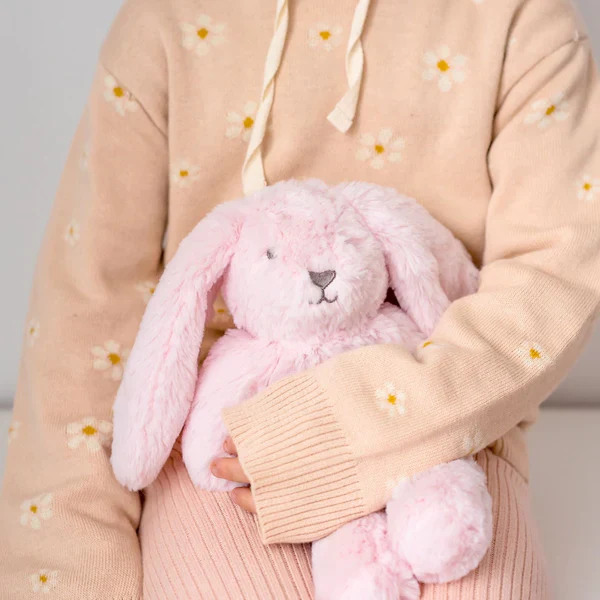 OB Designs - Little Betsy Bunny Pink Soft Toy 10" / 25cm - Image 2