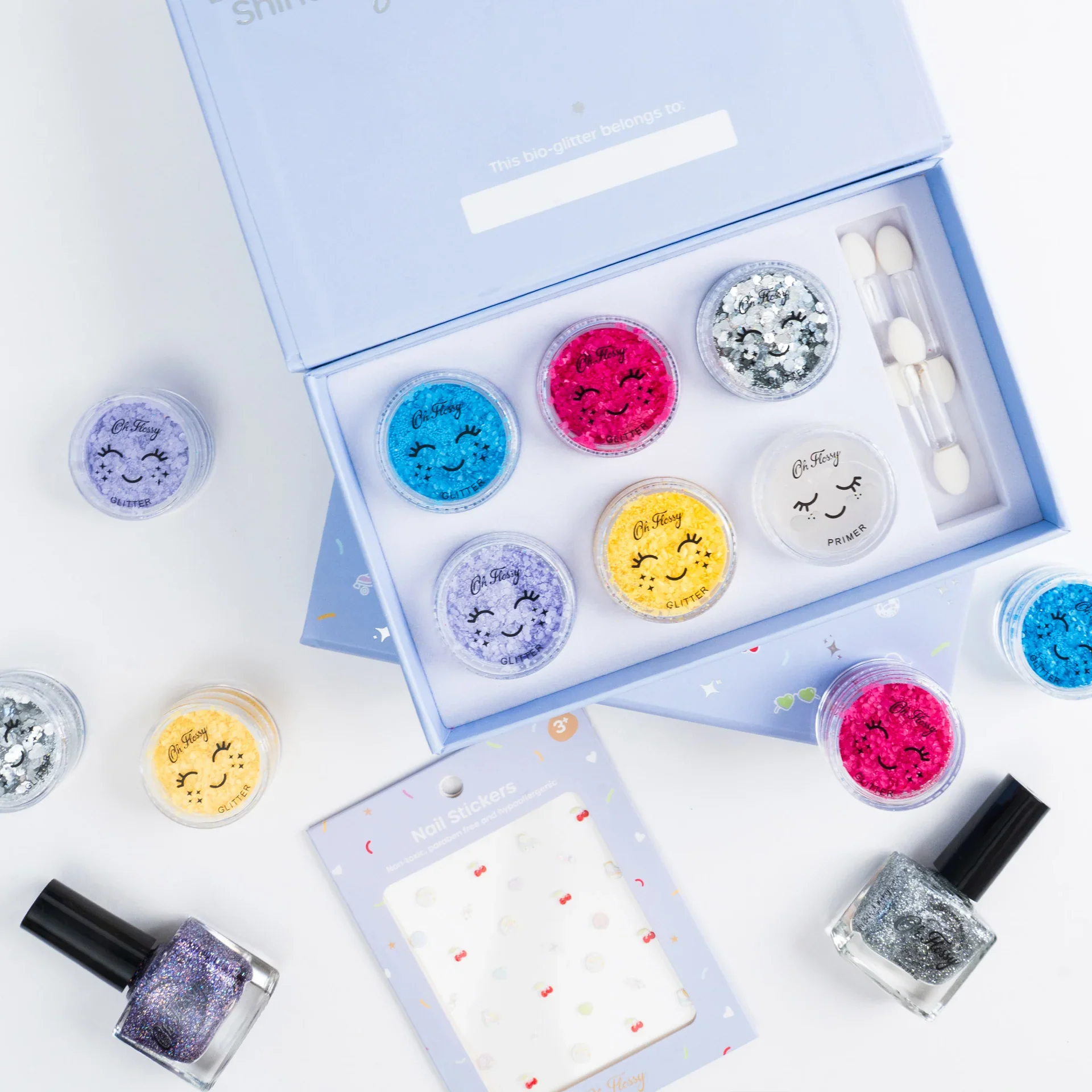 Oh Flossy - Kids Disco Fever Glitter Set - Image 2
