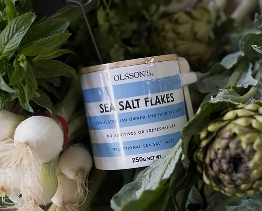 Olsson's Salt - Olsson's Sea Salt Flakes - Stoneware Jars - 250g - Image 2