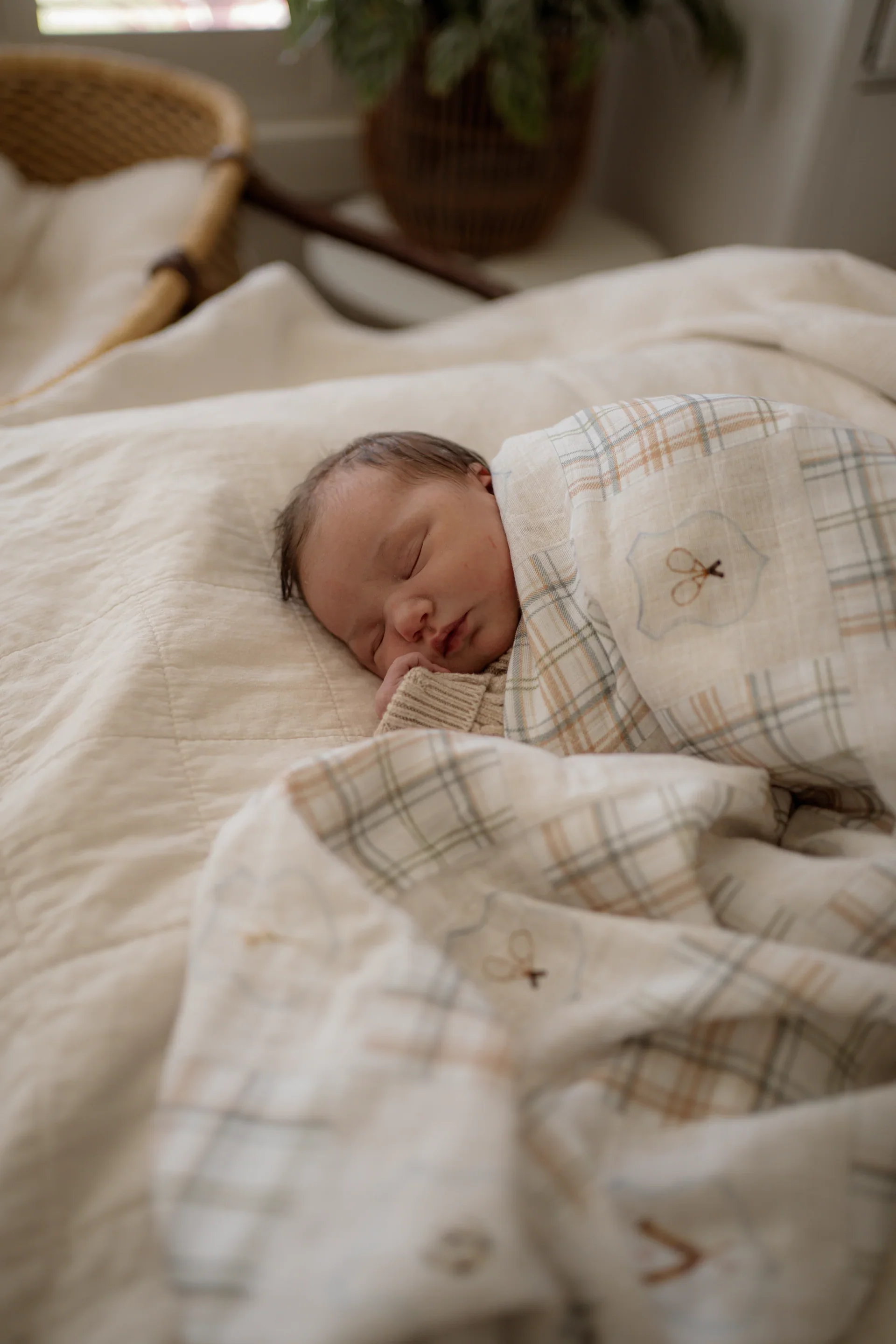 Pop Ya Tot - Old Sport Swaddle Wrap - Image 3