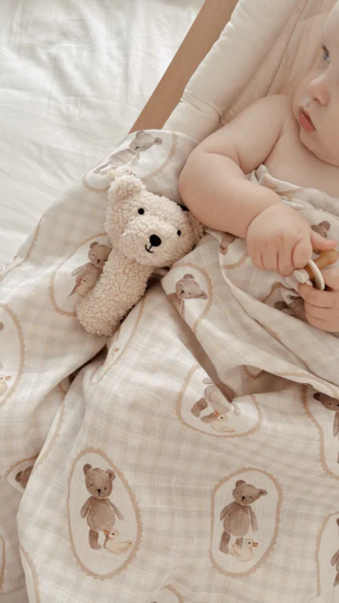 Pop Ya Tot - Ted & Duck Swaddle - Image 3