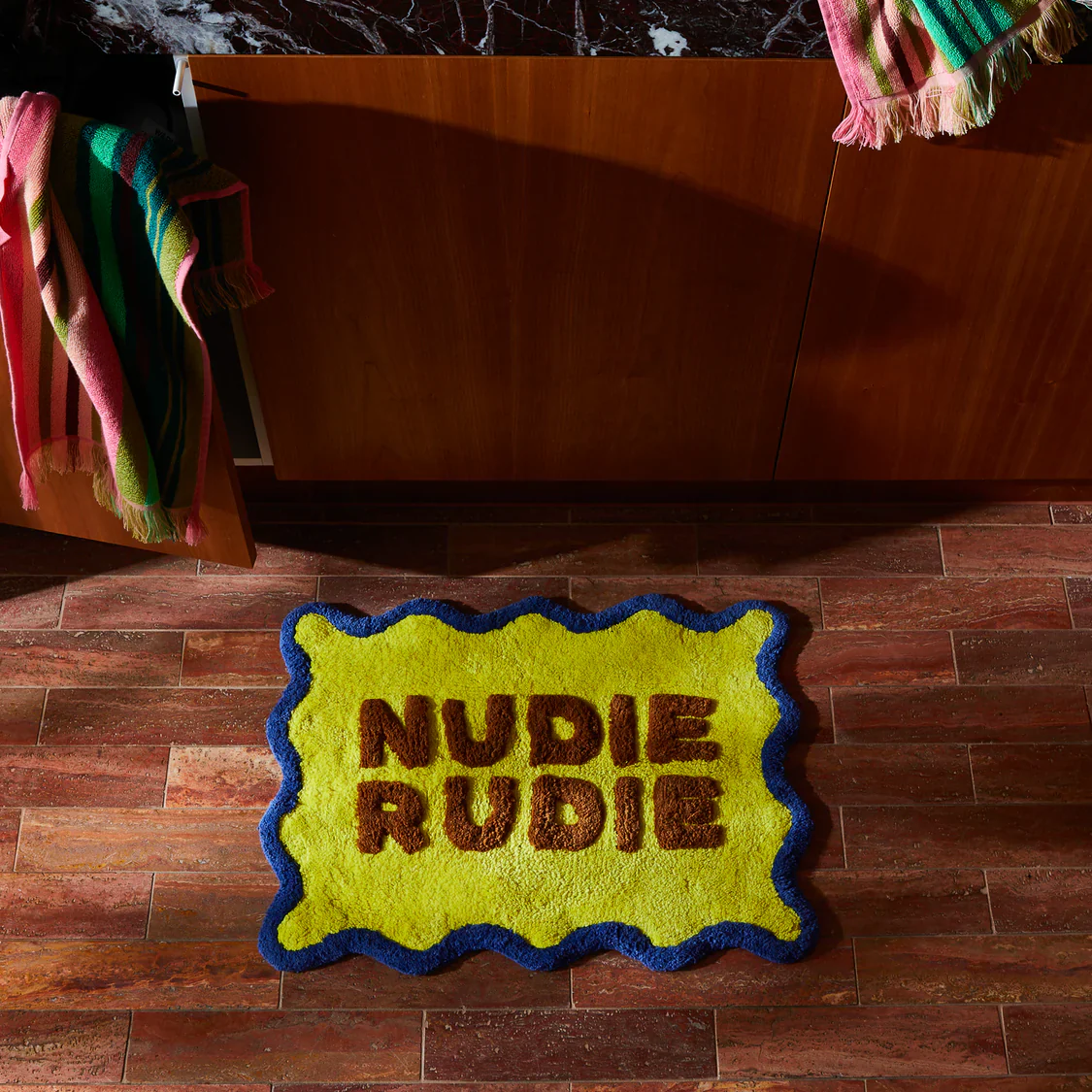Sage & Clare - Amalie Nudie Bath Mat Mini - Daffodil