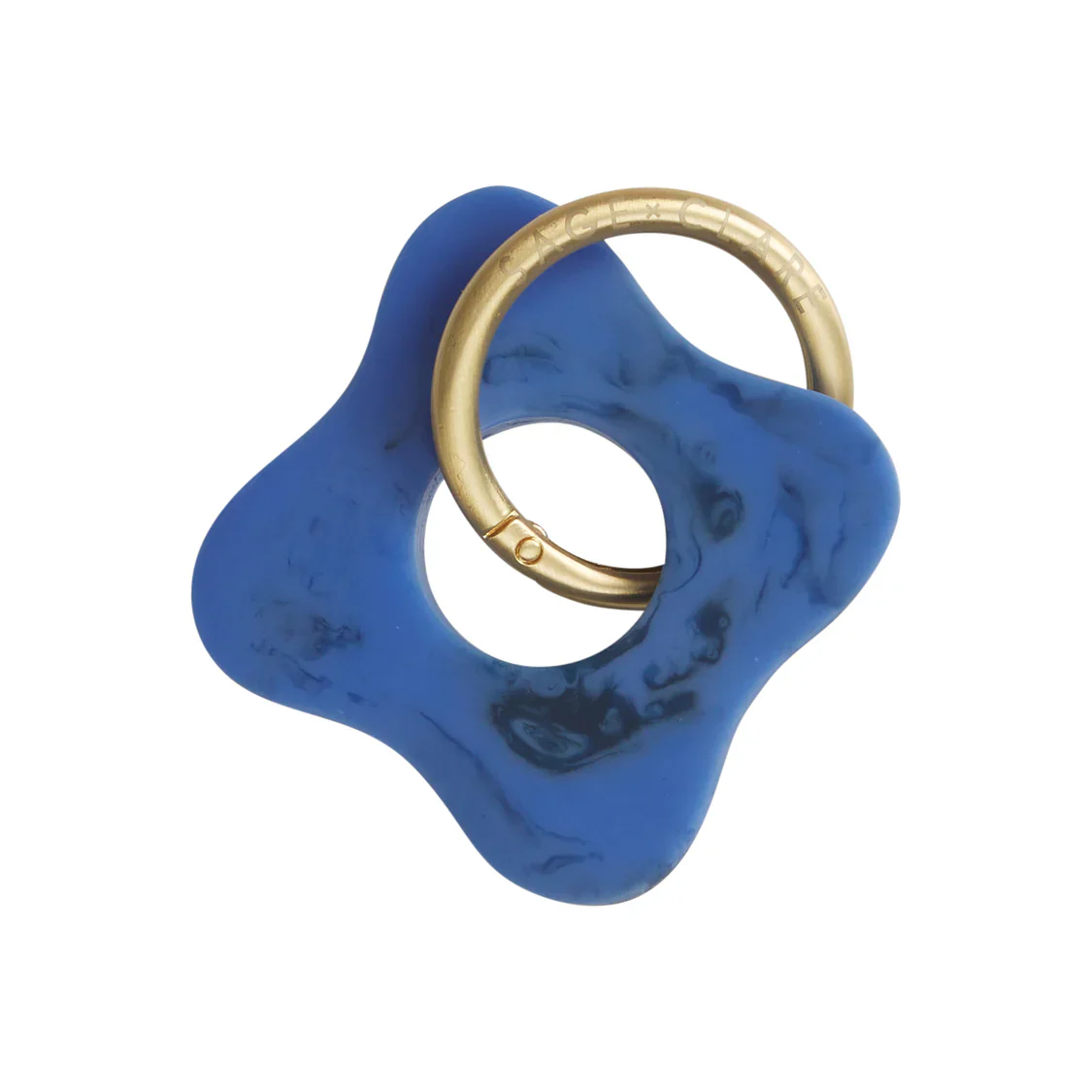 Sage & Clare - Carla Keyring - Azure