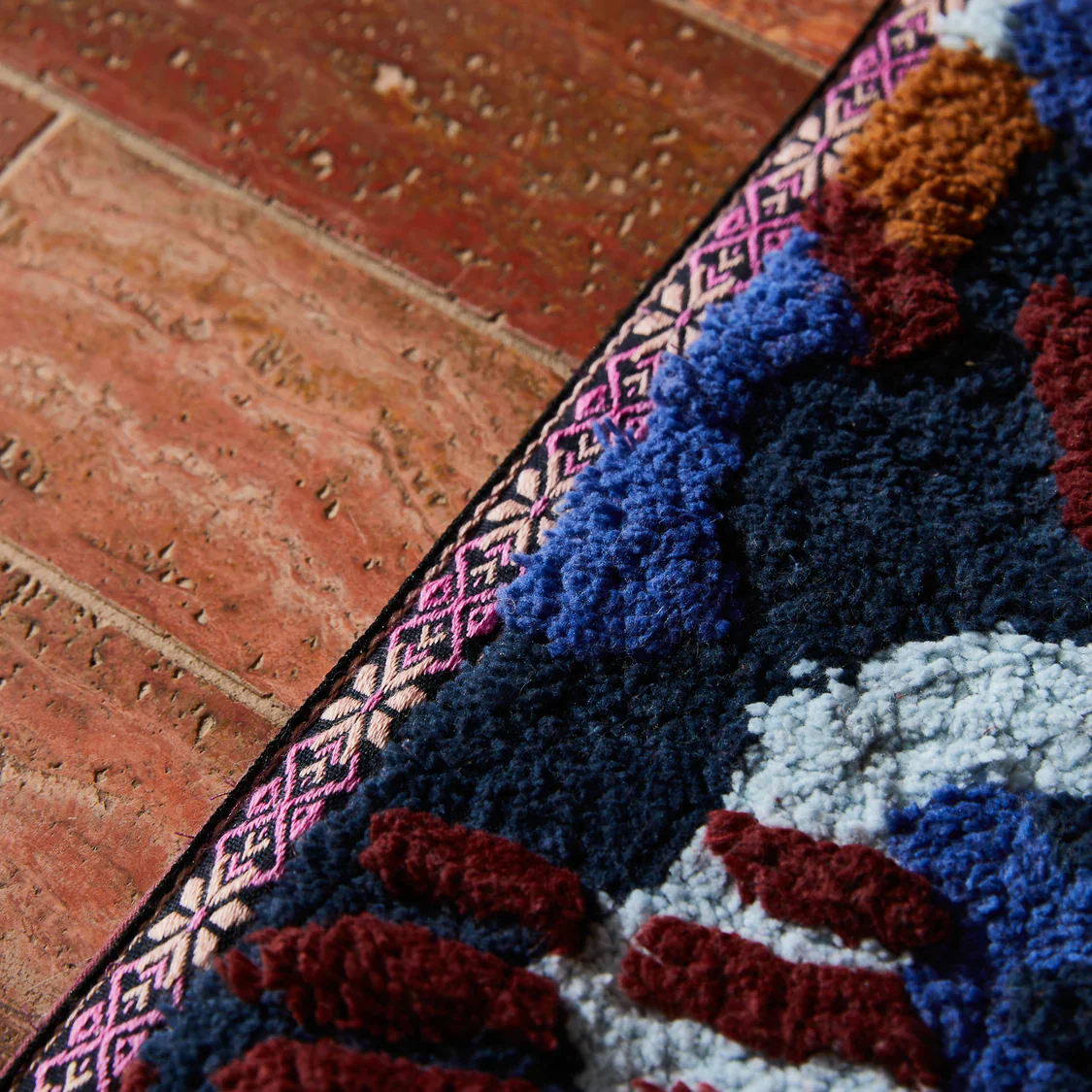 Sage & Clare - Eliza Bath Mat - Rosewood - Image 2