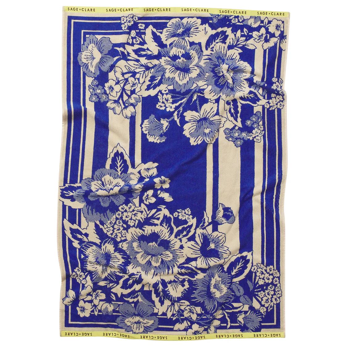 Sage & Clare - Eliza Bath Sheet - Ultramarine - Image 3