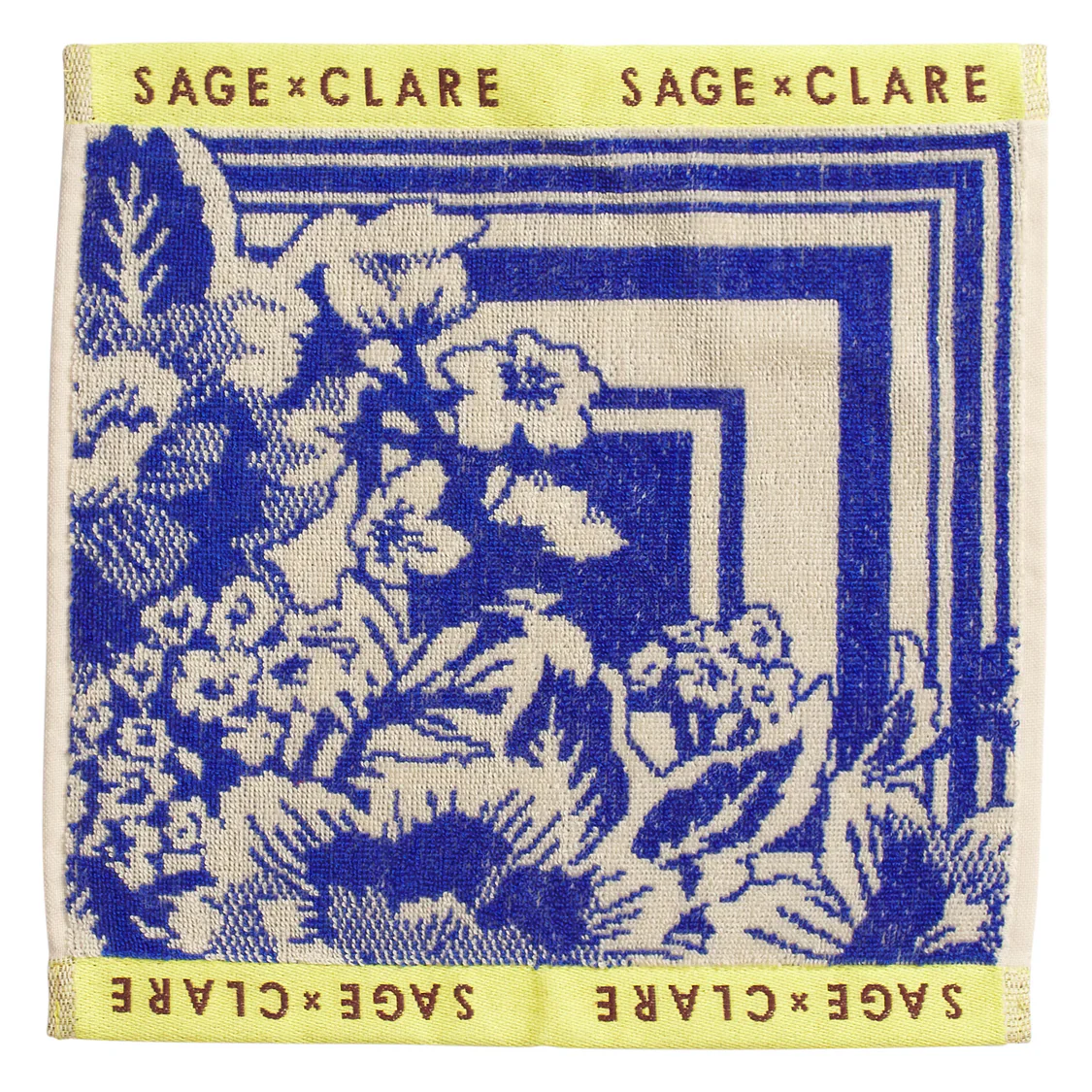 Sage & Clare - Eliza Face Washer Set - Ultramarine - Image 3