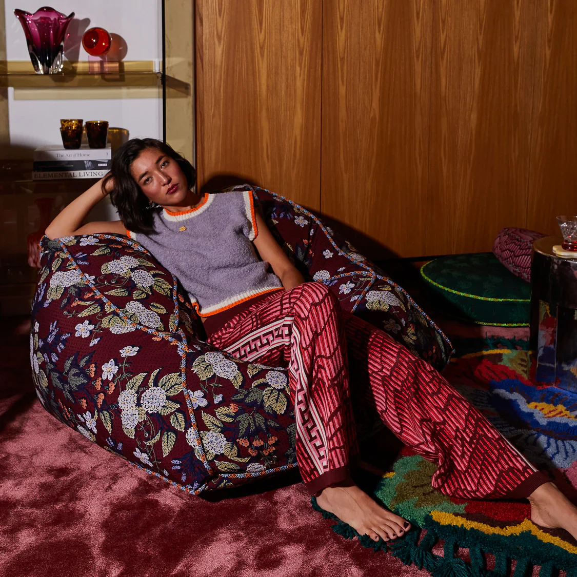 Sage & Clare - Heidi Jacquard Lounger Cover - PICKUP ONLY - Image 3