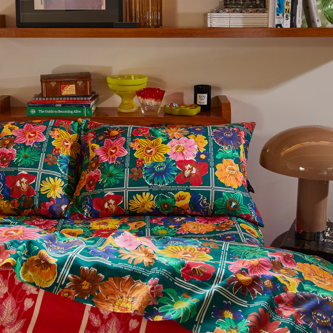 Sage & Clare - Ines Cotton Pillowcase Set - Verdant - Image 4