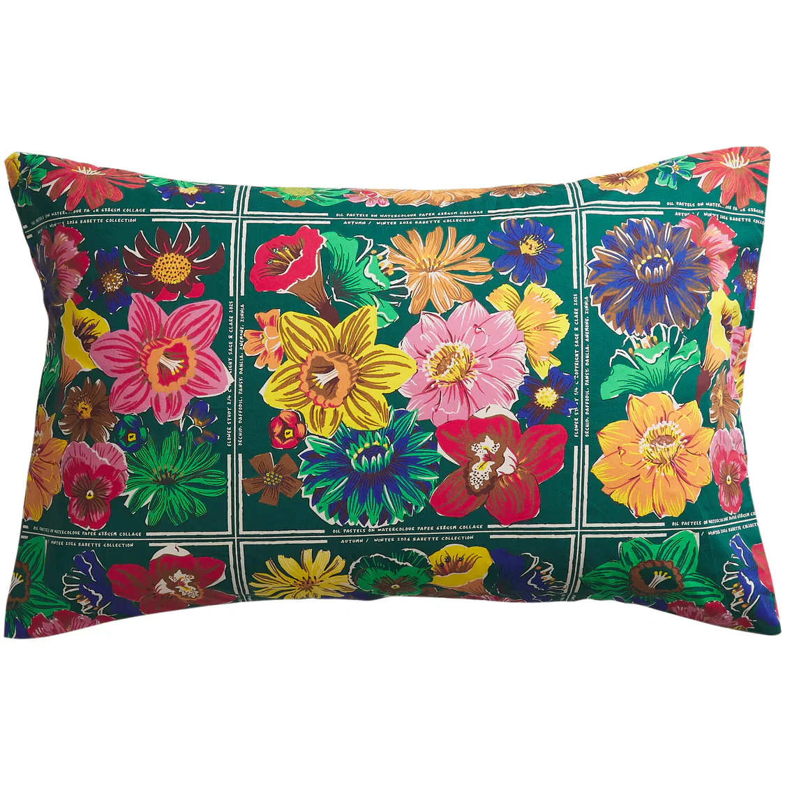 Sage & Clare - Ines Cotton Pillowcase Set - Verdant - Image 5