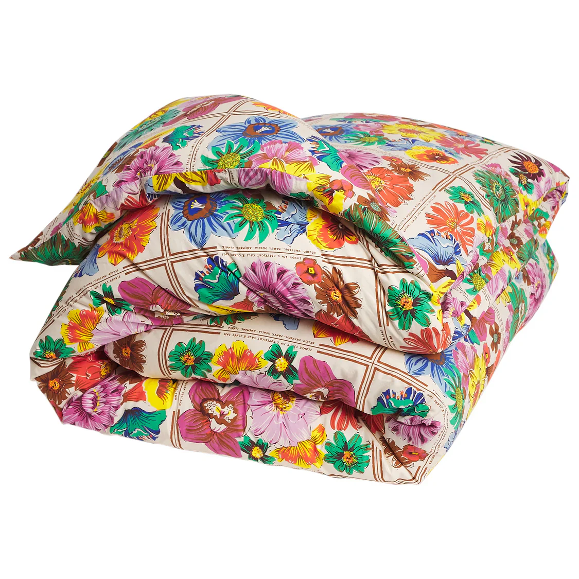 Sage & Clare - Ines Cotton Quilt Cover - Porcelain - Image 4