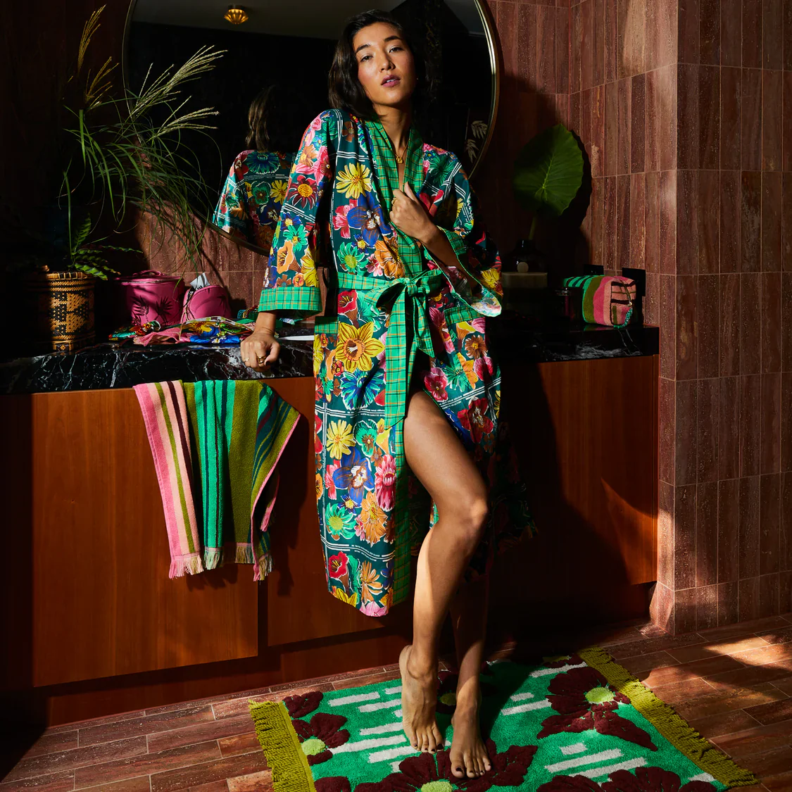 Sage & Clare - Ines Cotton Robe - Image 4