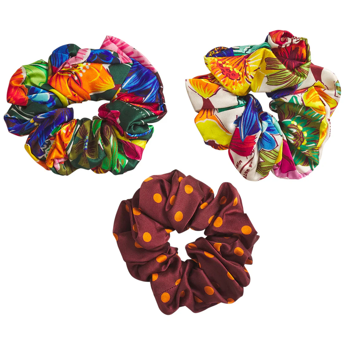 Sage & Clare - Ines Silk Scrunchie Set - Image 3